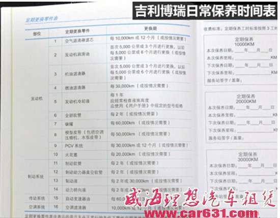 吉利博瑞保养贵不贵？用车成本有多高