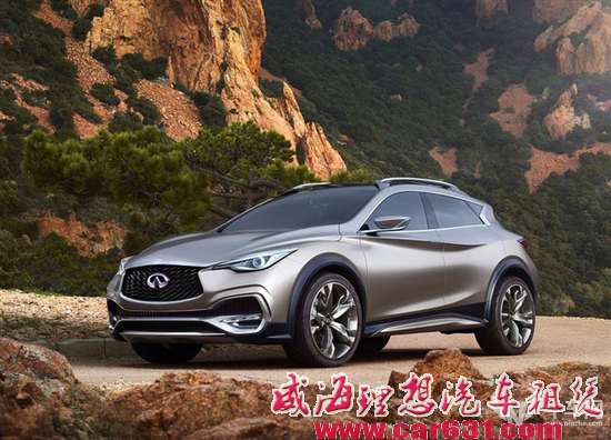 奔驰GLA的同门师弟 QX30广州车展亮相