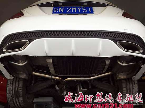 奔驰新款C260 2.0T 改装案例！