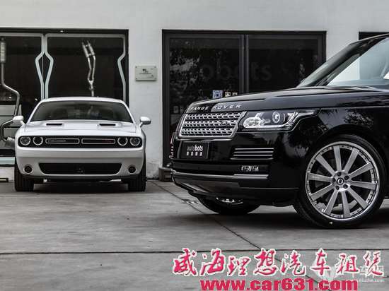 叫你三声土豪  24寸HRE 943RL上脚揽胜