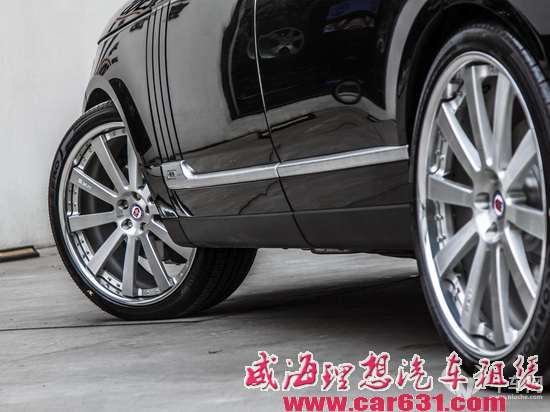 叫你三声土豪  24寸HRE 943RL上脚揽胜