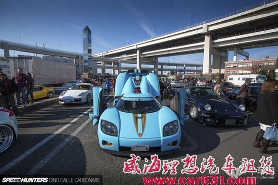 日本改装聚会圣地 横滨大黑PA 停车场偶遇