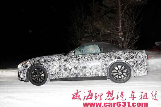 零下25度捕捉到宝马Z5雪地谍照 新车或2017年首发