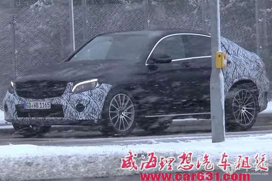 奔驰GLC Coupe谍照曝光 搭载V6发动机